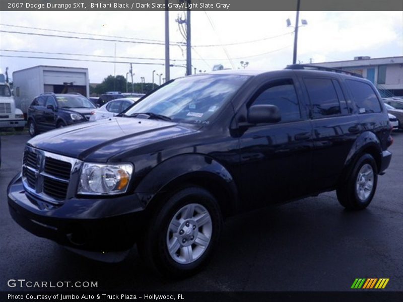 Brilliant Black / Dark Slate Gray/Light Slate Gray 2007 Dodge Durango SXT