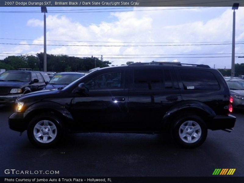 Brilliant Black / Dark Slate Gray/Light Slate Gray 2007 Dodge Durango SXT