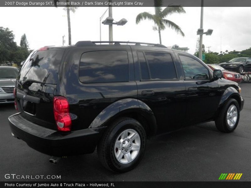 Brilliant Black / Dark Slate Gray/Light Slate Gray 2007 Dodge Durango SXT
