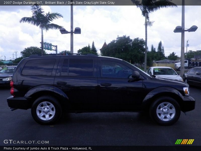 Brilliant Black / Dark Slate Gray/Light Slate Gray 2007 Dodge Durango SXT