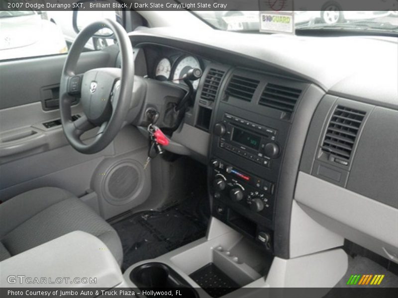 Brilliant Black / Dark Slate Gray/Light Slate Gray 2007 Dodge Durango SXT