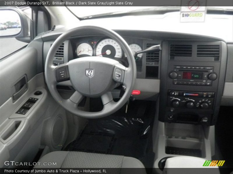 Brilliant Black / Dark Slate Gray/Light Slate Gray 2007 Dodge Durango SXT
