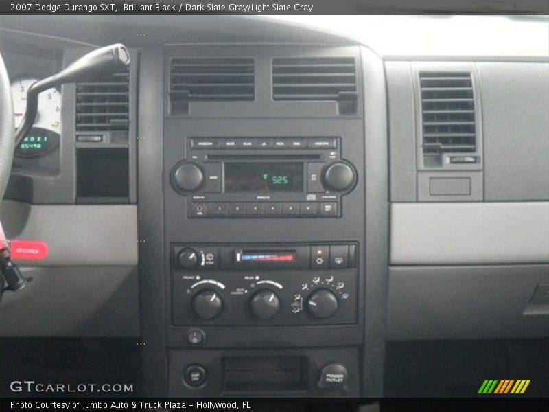 Brilliant Black / Dark Slate Gray/Light Slate Gray 2007 Dodge Durango SXT