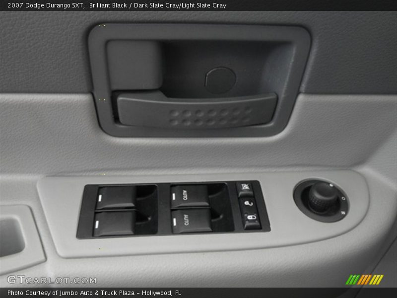 Brilliant Black / Dark Slate Gray/Light Slate Gray 2007 Dodge Durango SXT