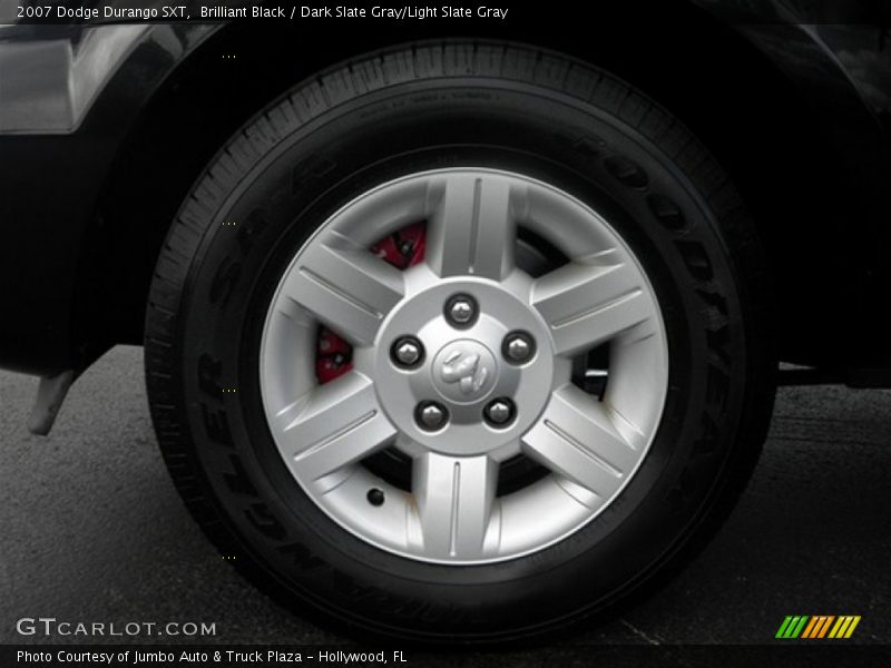 Brilliant Black / Dark Slate Gray/Light Slate Gray 2007 Dodge Durango SXT