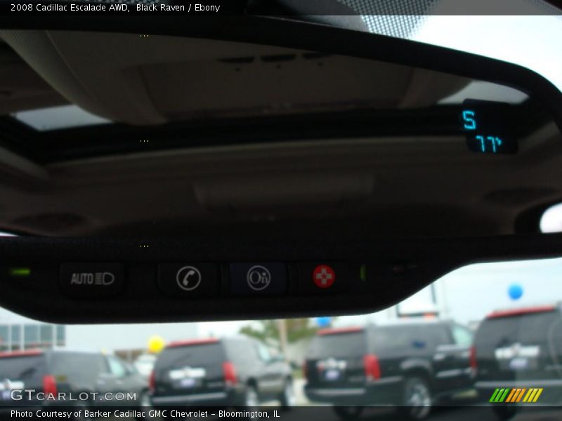 Black Raven / Ebony 2008 Cadillac Escalade AWD