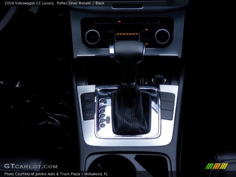Reflex Silver Metallic / Black 2009 Volkswagen CC Luxury