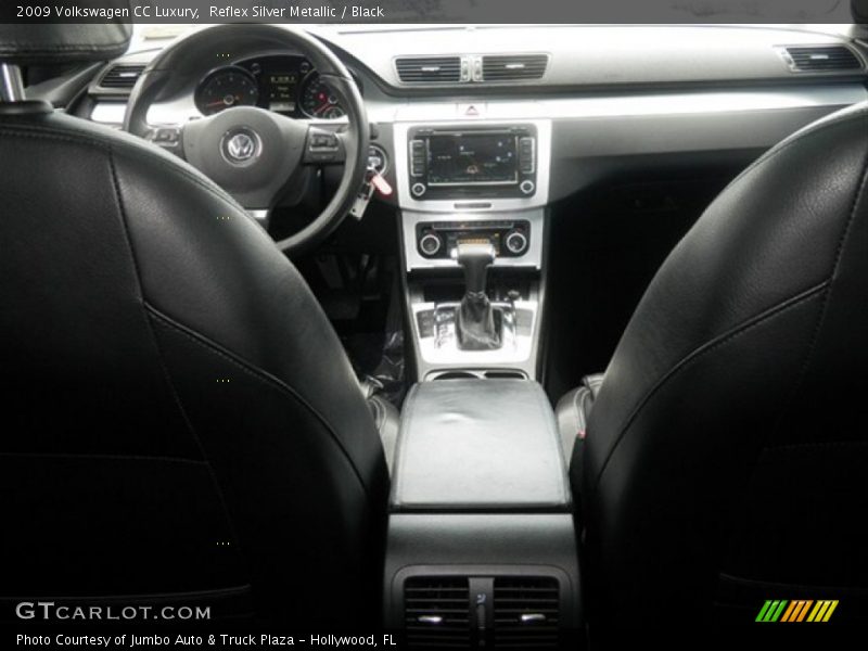 Reflex Silver Metallic / Black 2009 Volkswagen CC Luxury
