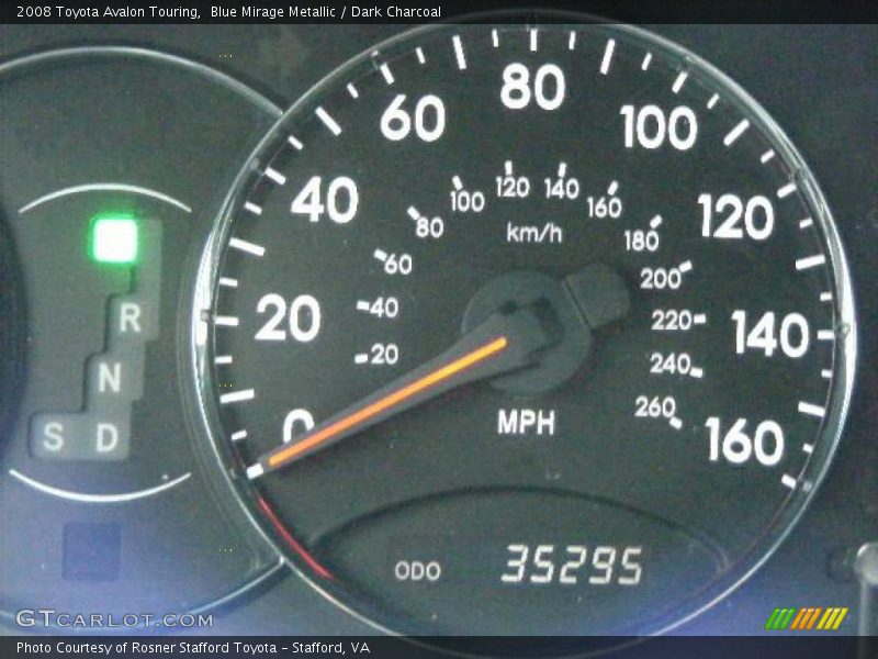Blue Mirage Metallic / Dark Charcoal 2008 Toyota Avalon Touring