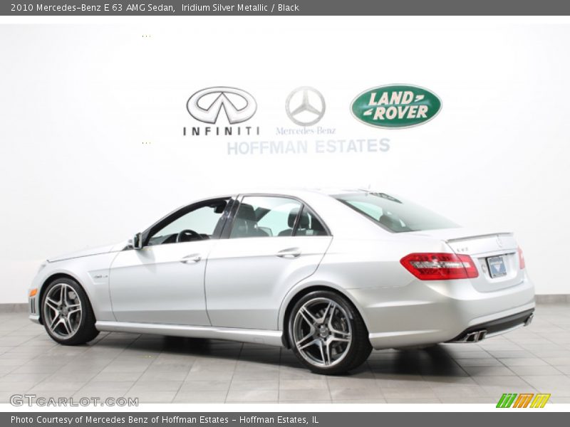 Iridium Silver Metallic / Black 2010 Mercedes-Benz E 63 AMG Sedan