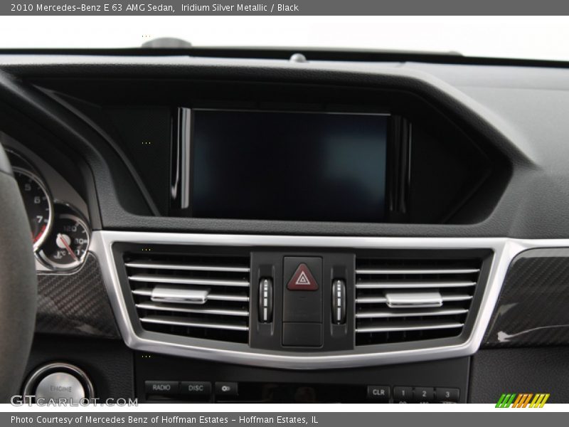 Iridium Silver Metallic / Black 2010 Mercedes-Benz E 63 AMG Sedan