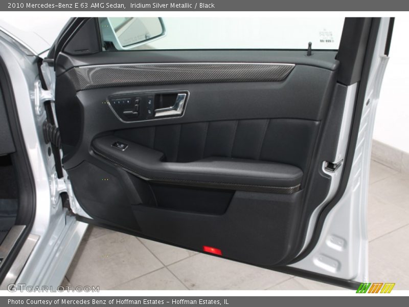 Iridium Silver Metallic / Black 2010 Mercedes-Benz E 63 AMG Sedan
