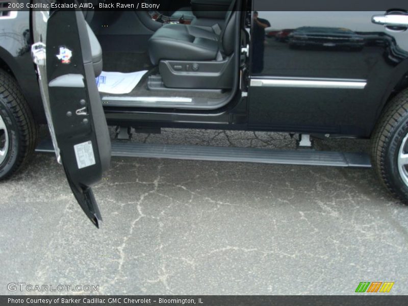 Black Raven / Ebony 2008 Cadillac Escalade AWD