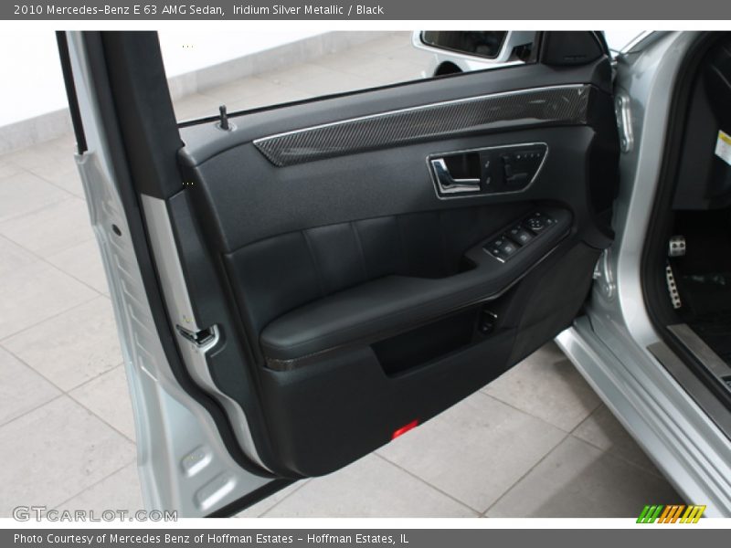 Iridium Silver Metallic / Black 2010 Mercedes-Benz E 63 AMG Sedan