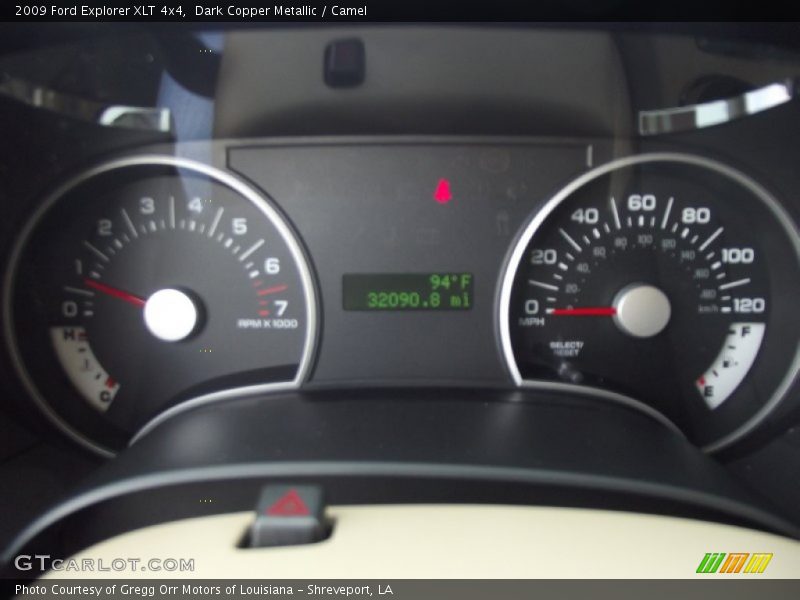 Dark Copper Metallic / Camel 2009 Ford Explorer XLT 4x4