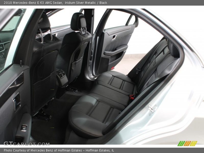 Iridium Silver Metallic / Black 2010 Mercedes-Benz E 63 AMG Sedan