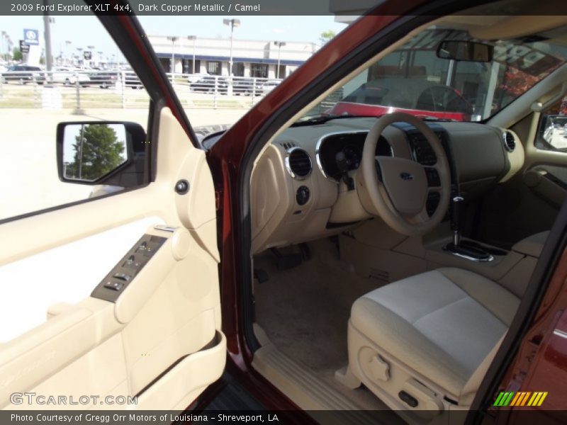 Dark Copper Metallic / Camel 2009 Ford Explorer XLT 4x4