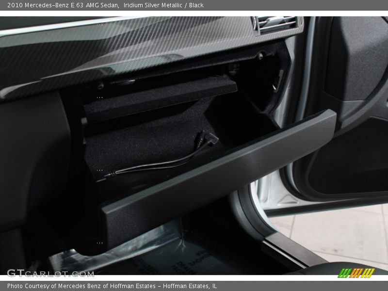 Iridium Silver Metallic / Black 2010 Mercedes-Benz E 63 AMG Sedan