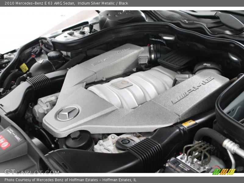 Iridium Silver Metallic / Black 2010 Mercedes-Benz E 63 AMG Sedan