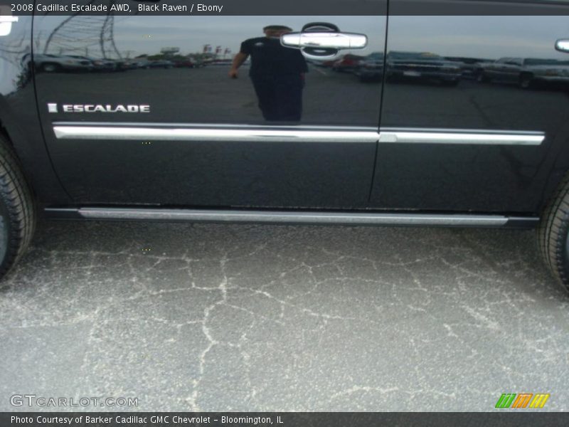Black Raven / Ebony 2008 Cadillac Escalade AWD