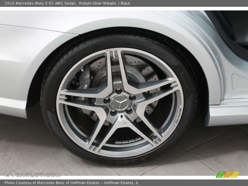 Iridium Silver Metallic / Black 2010 Mercedes-Benz E 63 AMG Sedan