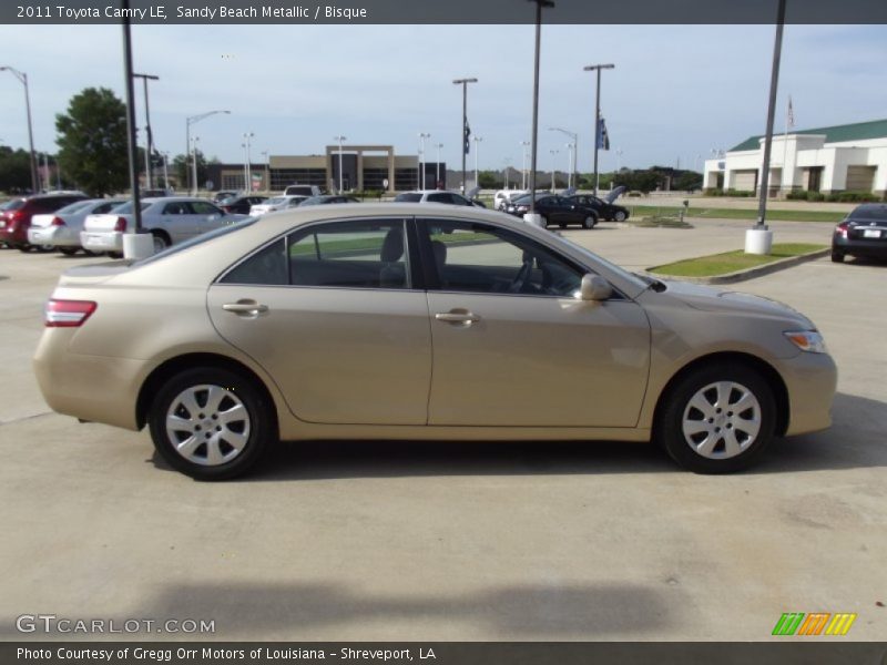 Sandy Beach Metallic / Bisque 2011 Toyota Camry LE