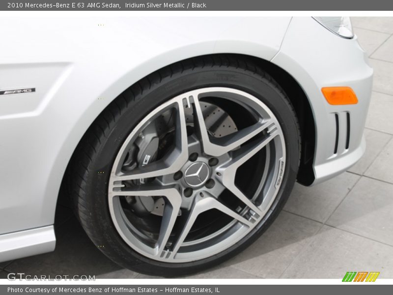 Iridium Silver Metallic / Black 2010 Mercedes-Benz E 63 AMG Sedan