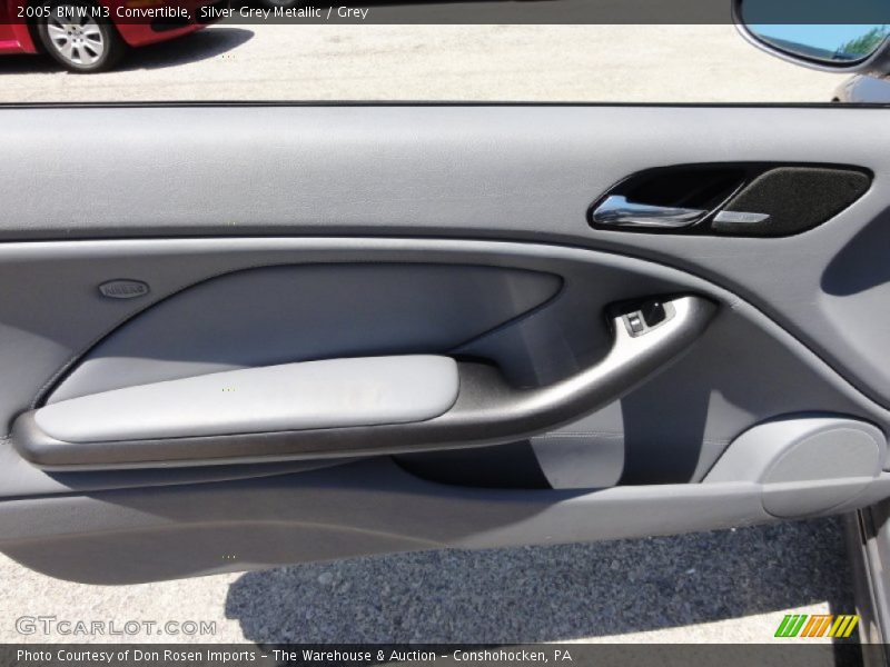 Silver Grey Metallic / Grey 2005 BMW M3 Convertible