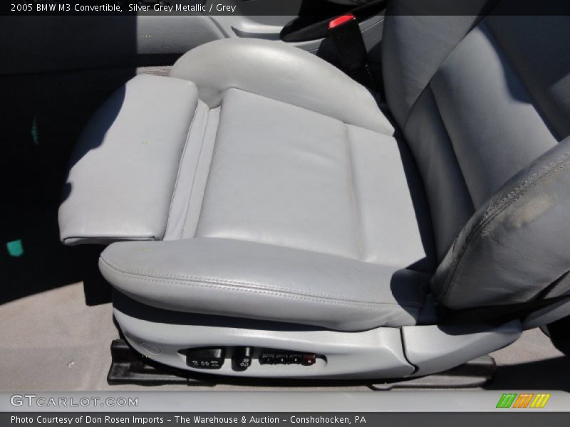 Silver Grey Metallic / Grey 2005 BMW M3 Convertible