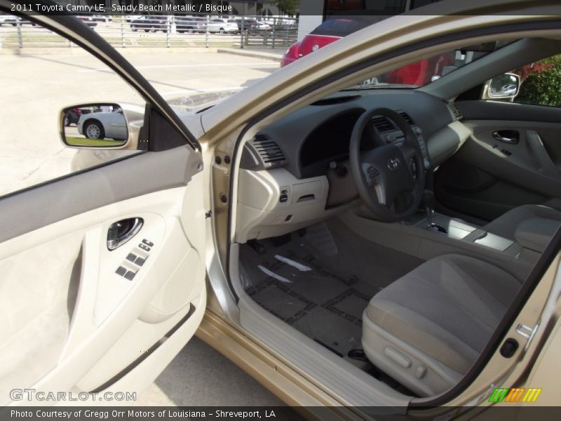 Sandy Beach Metallic / Bisque 2011 Toyota Camry LE