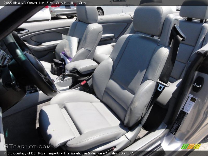 Silver Grey Metallic / Grey 2005 BMW M3 Convertible