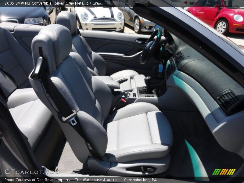 Silver Grey Metallic / Grey 2005 BMW M3 Convertible