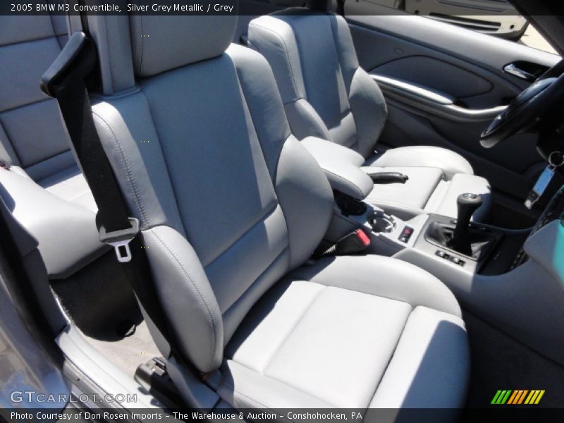 Silver Grey Metallic / Grey 2005 BMW M3 Convertible