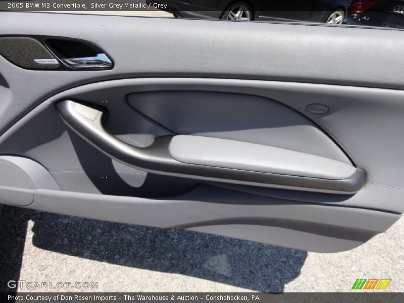 Silver Grey Metallic / Grey 2005 BMW M3 Convertible