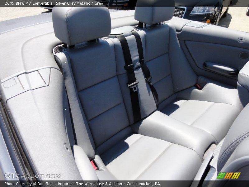 Silver Grey Metallic / Grey 2005 BMW M3 Convertible