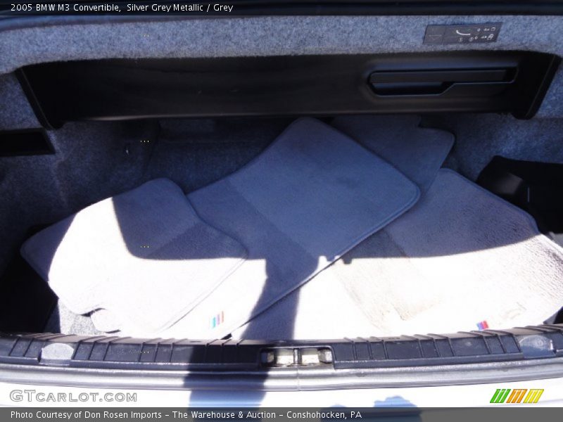 Silver Grey Metallic / Grey 2005 BMW M3 Convertible