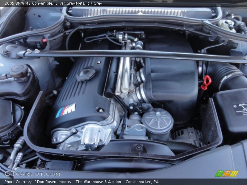 Silver Grey Metallic / Grey 2005 BMW M3 Convertible