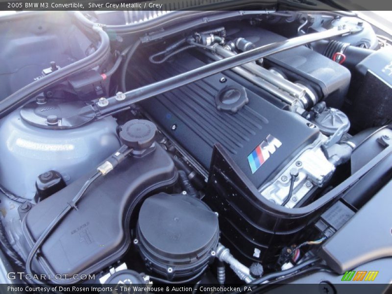 Silver Grey Metallic / Grey 2005 BMW M3 Convertible