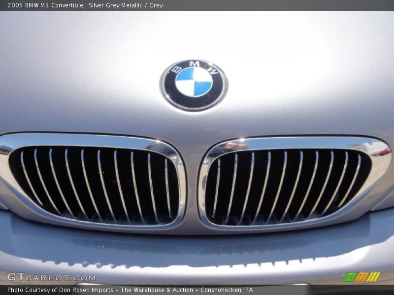 Silver Grey Metallic / Grey 2005 BMW M3 Convertible