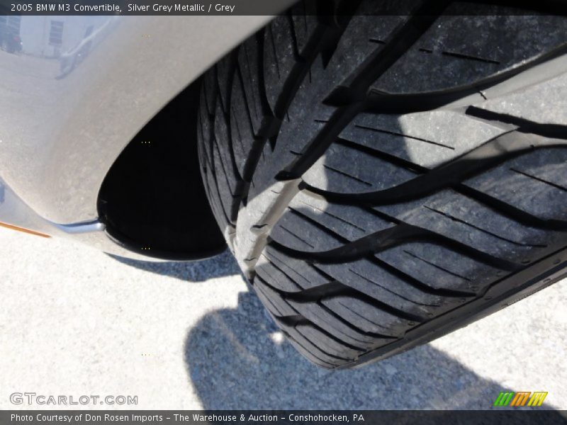 Silver Grey Metallic / Grey 2005 BMW M3 Convertible