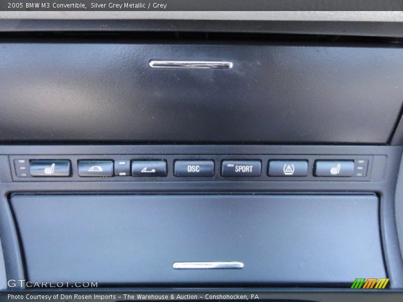 Silver Grey Metallic / Grey 2005 BMW M3 Convertible