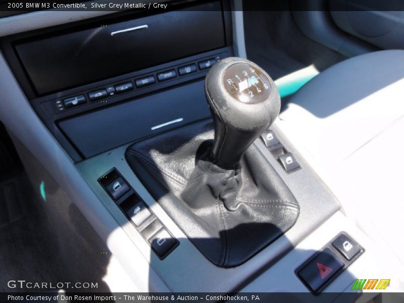 Silver Grey Metallic / Grey 2005 BMW M3 Convertible