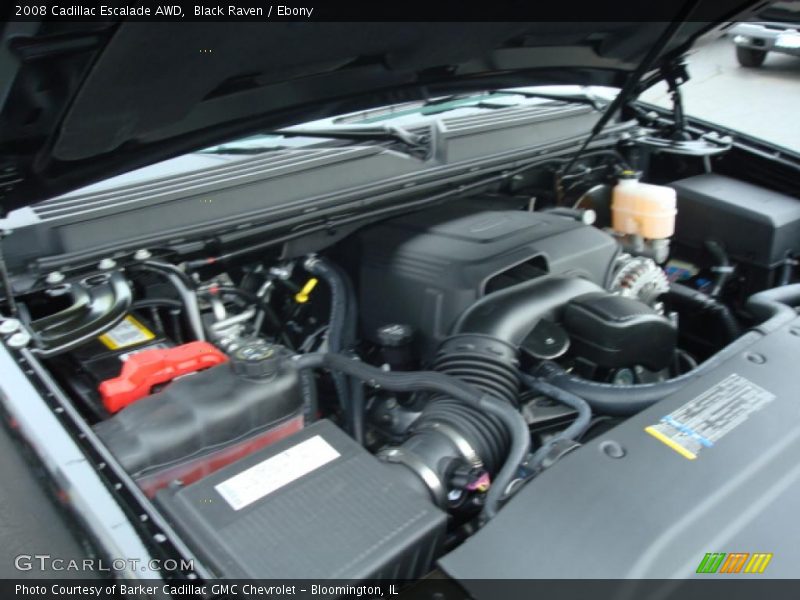 Black Raven / Ebony 2008 Cadillac Escalade AWD