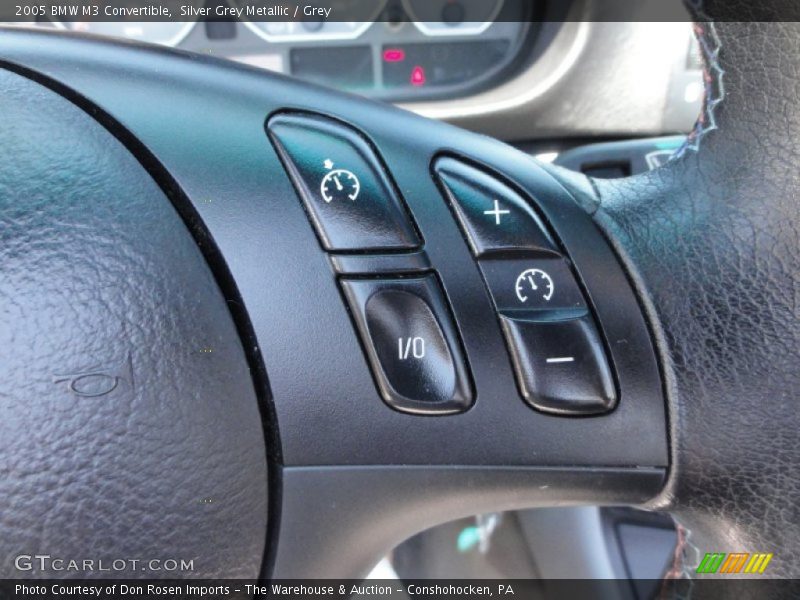 Silver Grey Metallic / Grey 2005 BMW M3 Convertible
