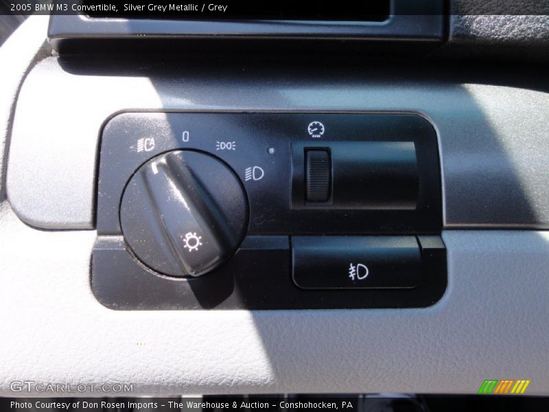 Silver Grey Metallic / Grey 2005 BMW M3 Convertible