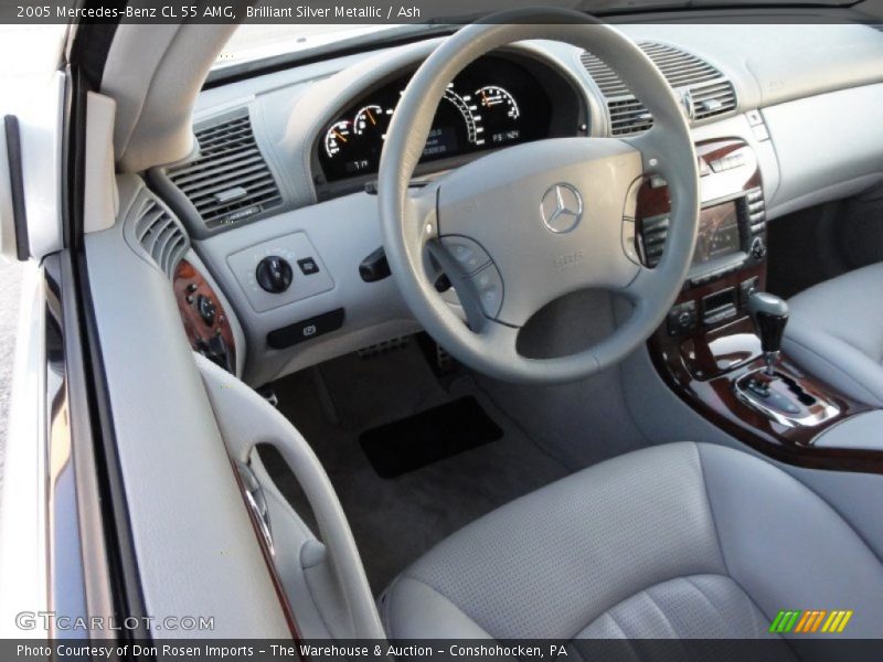 Dashboard of 2005 CL 55 AMG