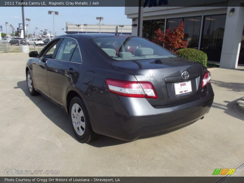 Magnetic Gray Metallic / Ash 2011 Toyota Camry LE