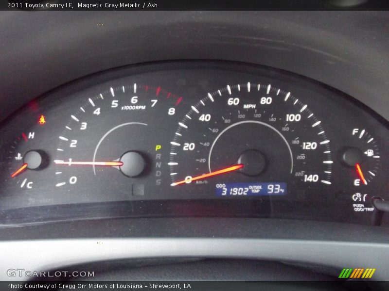 Magnetic Gray Metallic / Ash 2011 Toyota Camry LE