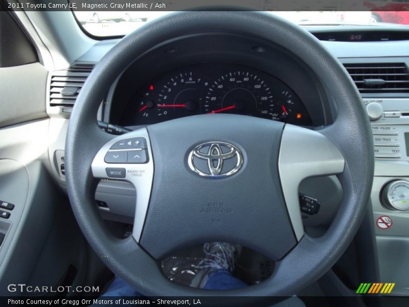 Magnetic Gray Metallic / Ash 2011 Toyota Camry LE