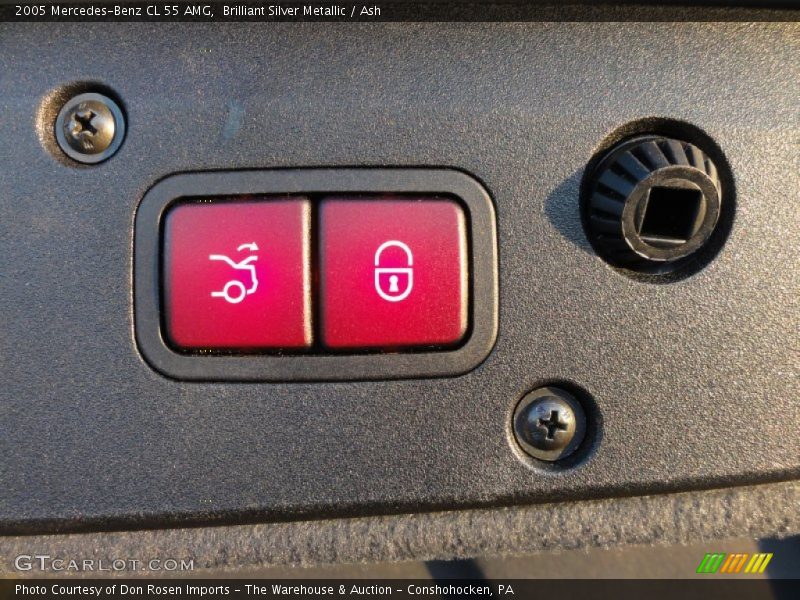 Controls of 2005 CL 55 AMG